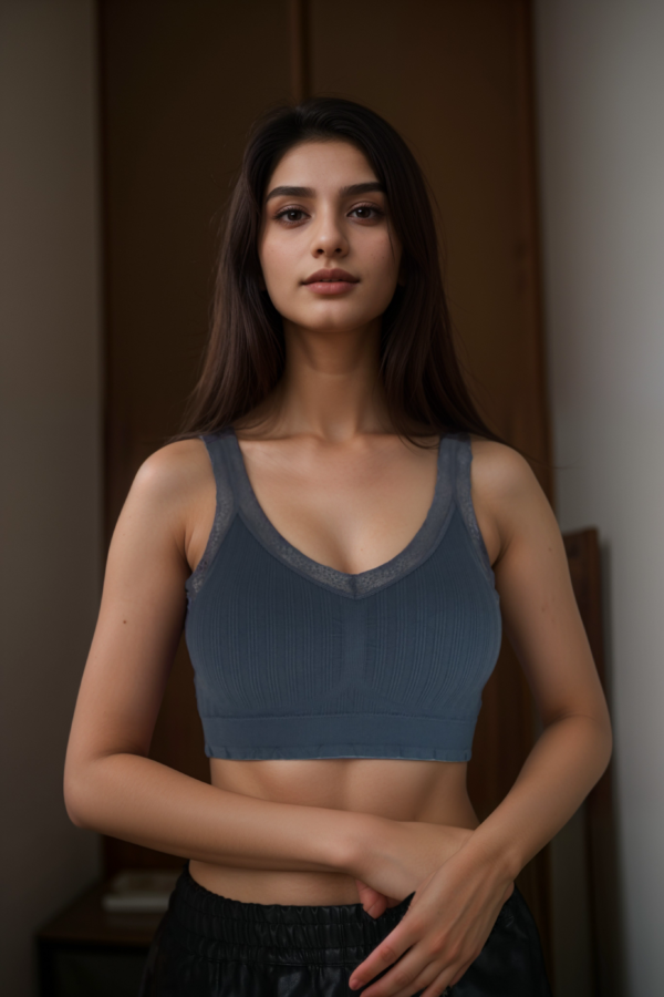 Striped Bralette Top
