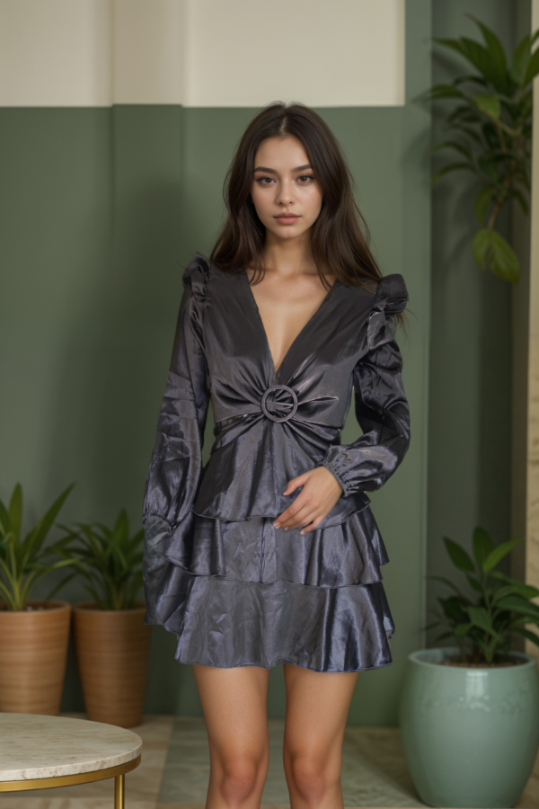 Black Short Party Wear Dress